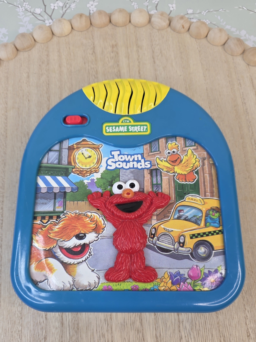 Vintage Sesame Street Elmo Town Sounds Toy
